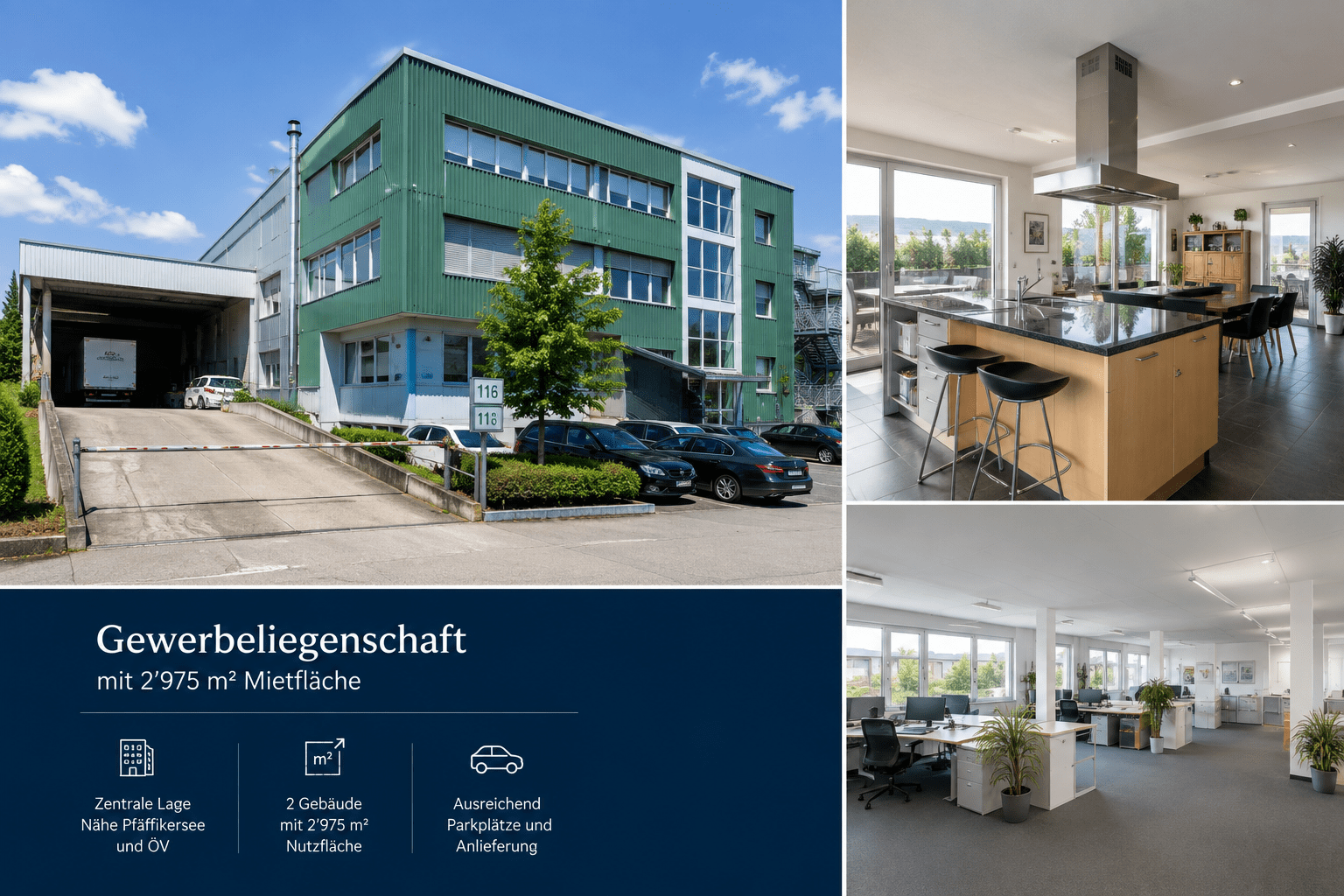 Referenzprojekt Gewerbeliegenschaft in Wetzikon